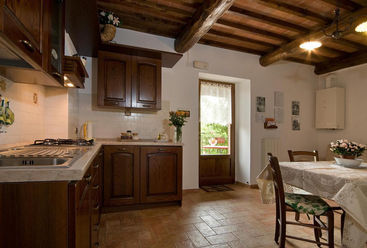 Agriturismo Fontesettimena Appartamento Rondine- Appartamento Capriolo Волтера Екстериор снимка
